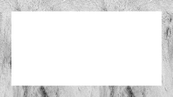 アンティーククラックなテクスチャの抽象的な古いグラウンジ風化皮塗り石膏壁フレーム レトロ スタッコ スクラッチ パターン 画像のための空のスペース テキスト 水平16 9アスペクト比の長方形 バナー — ストック写真