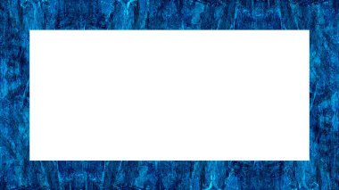 Yaşlı Grunge soyulmuş, soyulmuş, plastik duvarlı, soyulmuş antika çatallı desenli bir çerçeve. Retro Stucco çizilmiş desen. Resim için Boş Alan, Metin. Dikdörtgen yatay Sancak