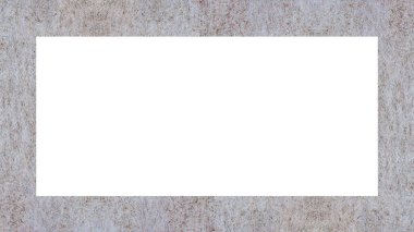 Yaşlı Grunge soyulmuş, soyulmuş, plastik duvarlı, soyulmuş antika çatallı desenli bir çerçeve. Retro Stucco çizilmiş desen. Resim için Boş Alan, Metin. Dikdörtgen yatay Sancak
