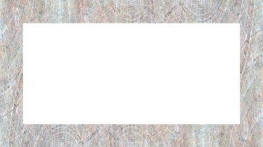 Yaşlı Grunge soyulmuş, soyulmuş, plastik duvarlı, soyulmuş antika çatallı desenli bir çerçeve. Retro Stucco çizilmiş desen. Resim için Boş Alan, Metin. Dikdörtgen yatay Sancak