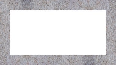 Yaşlı Grunge soyulmuş, soyulmuş, plastik duvarlı, soyulmuş antika çatallı desenli bir çerçeve. Retro Stucco çizilmiş desen. Resim için Boş Alan, Metin. Dikdörtgen yatay Sancak