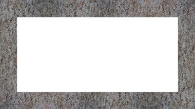 Yaşlı Grunge soyulmuş, soyulmuş, plastik duvarlı, soyulmuş antika çatallı desenli bir çerçeve. Retro Stucco çizilmiş desen. Resim için Boş Alan, Metin. Dikdörtgen yatay Sancak