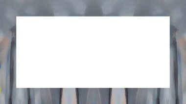 Yaşlı Grunge soyulmuş, soyulmuş, plastik duvarlı, soyulmuş antika çatallı desenli bir çerçeve. Retro Stucco çizilmiş desen. Resim için Boş Alan, Metin. Dikdörtgen yatay Sancak