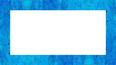 Yaşlı Grunge soyulmuş, soyulmuş, plastik duvarlı, soyulmuş antika çatallı desenli bir çerçeve. Retro Stucco çizilmiş desen. Resim için Boş Alan, Metin. Dikdörtgen yatay Sancak