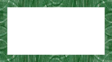 Yaşlı Grunge soyulmuş, soyulmuş, plastik duvarlı, soyulmuş antika çatallı desenli bir çerçeve. Retro Stucco çizilmiş desen. Resim için Boş Alan, Metin. Dikdörtgen yatay Sancak