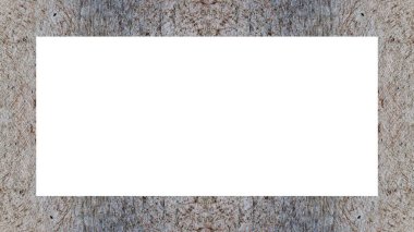 Yaşlı Grunge soyulmuş, soyulmuş, plastik duvarlı, soyulmuş antika çatallı desenli bir çerçeve. Retro Stucco çizilmiş desen. Resim için Boş Alan, Metin. Dikdörtgen yatay Sancak