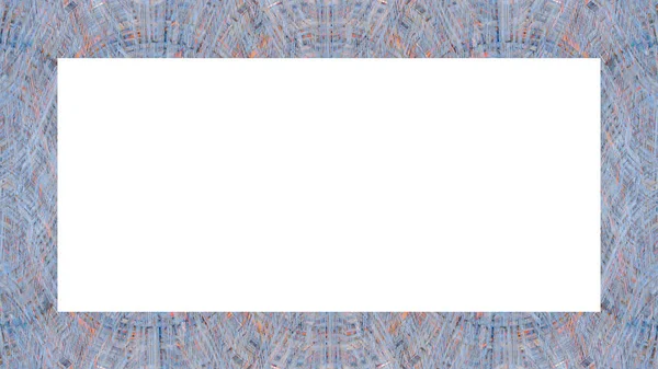 アンティーククラックなテクスチャの抽象的な古いグラウンジ風化皮塗り石膏壁フレーム レトロ スタッコ スクラッチ パターン 画像のための空のスペース テキスト 水平方向のバナーの長方形 — ストック写真