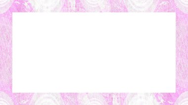 Yaşlı Grunge soyulmuş, soyulmuş, plastik duvarlı, soyulmuş antika çatallı desenli bir çerçeve. Retro Stucco çizilmiş desen. Resim için Boş Alan, Metin. Dikdörtgen yatay Sancak