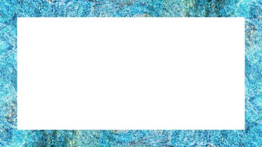 Yaşlı Grunge soyulmuş, soyulmuş, plastik duvarlı, soyulmuş antika çatallı desenli bir çerçeve. Retro Stucco çizilmiş desen. Resim için Boş Alan, Metin. Dikdörtgen yatay Sancak