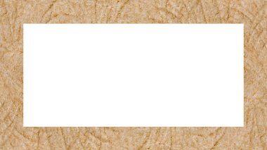 Yaşlı Grunge soyulmuş, soyulmuş, plastik duvarlı, soyulmuş antika çatallı desenli bir çerçeve. Retro Stucco çizilmiş desen. Resim için Boş Alan, Metin. Dikdörtgen yatay Sancak