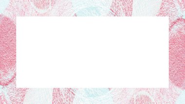 Yaşlı Grunge soyulmuş, soyulmuş, plastik duvarlı, soyulmuş antika çatallı desenli bir çerçeve. Retro Stucco çizilmiş desen. Resim için Boş Alan, Metin. Dikdörtgen yatay Sancak