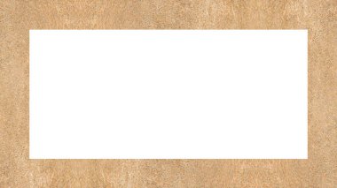 Yaşlı Grunge soyulmuş, soyulmuş, plastik duvarlı, soyulmuş antika çatallı desenli bir çerçeve. Retro Stucco çizilmiş desen. Resim için Boş Alan, Metin. Dikdörtgen yatay Sancak