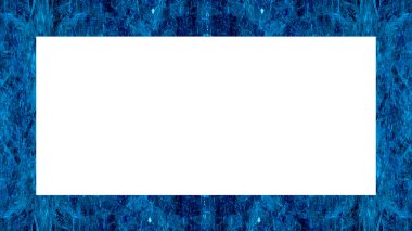 Yaşlı Grunge soyulmuş, soyulmuş, plastik duvarlı, soyulmuş antika çatallı desenli bir çerçeve. Retro Stucco çizilmiş desen. Resim için Boş Alan, Metin. Dikdörtgen yatay Sancak