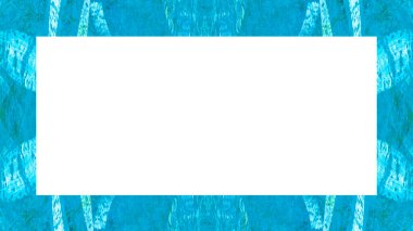 Yaşlı Grunge soyulmuş, soyulmuş, plastik duvarlı, soyulmuş antika çatallı desenli bir çerçeve. Retro Stucco çizilmiş desen. Resim için Boş Alan, Metin. Dikdörtgen yatay Sancak