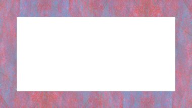 Yaşlı Grunge soyulmuş, soyulmuş, plastik duvarlı, soyulmuş antika çatallı desenli bir çerçeve. Retro Stucco çizilmiş desen. Resim için Boş Alan, Metin. Dikdörtgen yatay Sancak