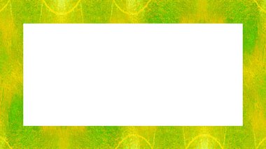 Yaşlı Grunge soyulmuş, soyulmuş, plastik duvarlı, soyulmuş antika çatallı desenli bir çerçeve. Retro Stucco çizilmiş desen. Resim için Boş Alan, Metin. Dikdörtgen yatay Sancak