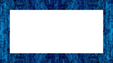 Yaşlı Grunge soyulmuş, soyulmuş, plastik duvarlı, soyulmuş antika çatallı desenli bir çerçeve. Retro Stucco çizilmiş desen. Resim için Boş Alan, Metin. Dikdörtgen yatay Sancak