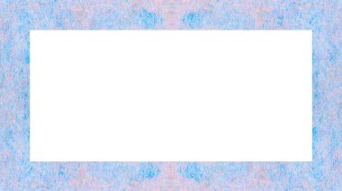 Yaşlı Grunge soyulmuş, soyulmuş, plastik duvarlı, soyulmuş antika çatallı desenli bir çerçeve. Retro Stucco çizilmiş desen. Resim için Boş Alan, Metin. Dikdörtgen yatay Sancak