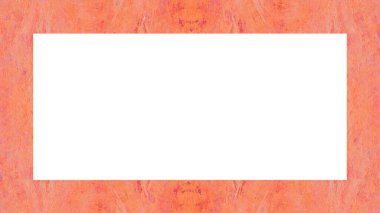 Yaşlı Grunge soyulmuş, soyulmuş, plastik duvarlı, soyulmuş antika çatallı desenli bir çerçeve. Retro Stucco çizilmiş desen. Resim için Boş Alan, Metin. Dikdörtgen yatay Sancak