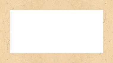 Yaşlı Grunge soyulmuş, soyulmuş, plastik duvarlı, soyulmuş antika çatallı desenli bir çerçeve. Retro Stucco çizilmiş desen. Resim için Boş Alan, Metin. Dikdörtgen yatay Sancak