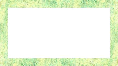 Yaşlı Grunge soyulmuş, soyulmuş, plastik duvarlı, soyulmuş antika çatallı desenli bir çerçeve. Retro Stucco çizilmiş desen. Resim için Boş Alan, Metin. Dikdörtgen yatay Sancak