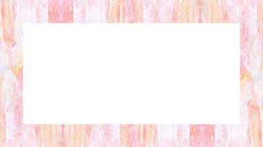 Yaşlı Grunge soyulmuş, soyulmuş, plastik duvarlı, soyulmuş antika çatallı desenli bir çerçeve. Retro Stucco çizilmiş desen. Resim için Boş Alan, Metin. Dikdörtgen yatay Sancak