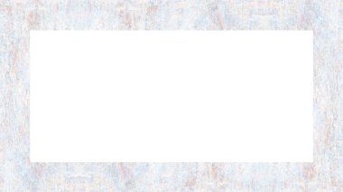 Yaşlı Grunge soyulmuş, soyulmuş, plastik duvarlı, soyulmuş antika çatallı desenli bir çerçeve. Retro Stucco çizilmiş desen. Resim için Boş Alan, Metin. Dikdörtgen yatay Sancak