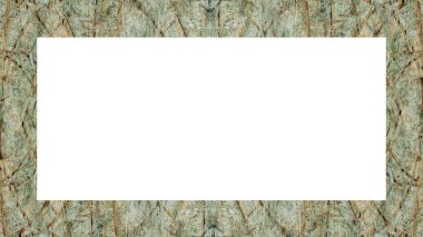 Yaşlı Grunge soyulmuş, soyulmuş, plastik duvarlı, soyulmuş antika çatallı desenli bir çerçeve. Retro Stucco çizilmiş desen. Resim için Boş Alan, Metin. Dikdörtgen yatay Sancak