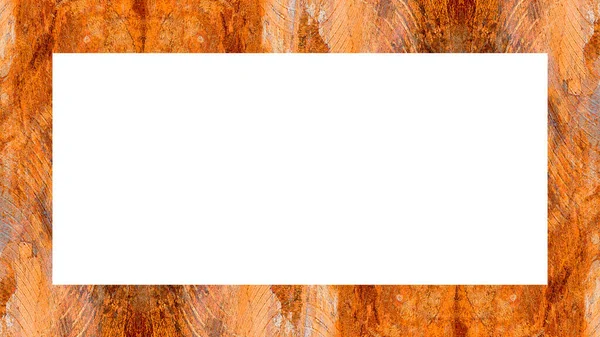 Старий Гранжевий Метеорит Очищений Пофарбований Штукатурний Настінний Каркас Абстрактною Антикварною — стокове фото