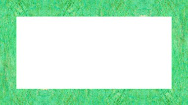 Yaşlı Grunge soyulmuş, soyulmuş, plastik duvarlı, soyulmuş antika çatallı desenli bir çerçeve. Retro Stucco çizilmiş desen. Resim için Boş Alan, Metin. Dikdörtgen yatay Sancak