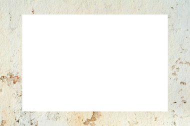 Resim veya metin için ortasında boşluk olan eski grunge desenli çerçeve.  