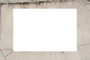 Resim veya metin için ortasında boşluk olan eski grunge desenli çerçeve.  