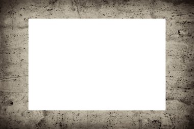 Resim veya metin için ortasında boşluk olan eski grunge desenli çerçeve.  