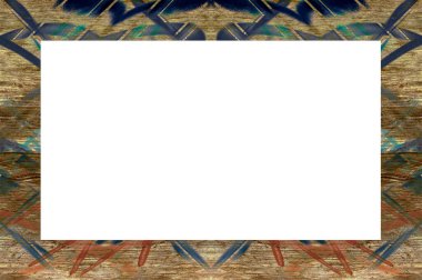 Resim ya da Metin için Boş Alan ile Grunge çerçevesi. 