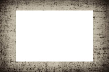 Resim veya metin için ortasında boşluk olan eski grunge desenli çerçeve.  