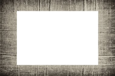 Resim veya metin için ortasında boşluk olan eski grunge desenli çerçeve.  