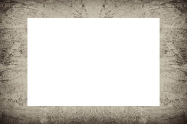 Resim veya metin için ortasında boşluk olan eski grunge desenli çerçeve.  
