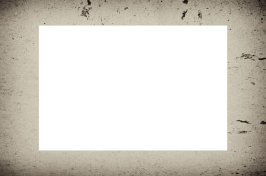 Resim veya metin için ortasında boşluk olan eski grunge desenli çerçeve.  
