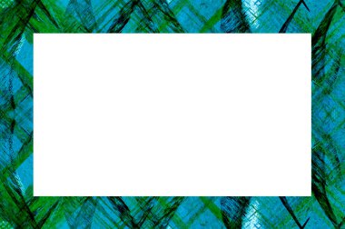 Resim veya metin için ortasında boşluk olan eski grunge desenli çerçeve.  