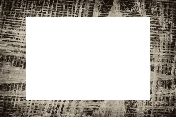 Alter Grunge Texturierter Rahmen Mit Leerraum Der Mitte Für Bild — Stockfoto
