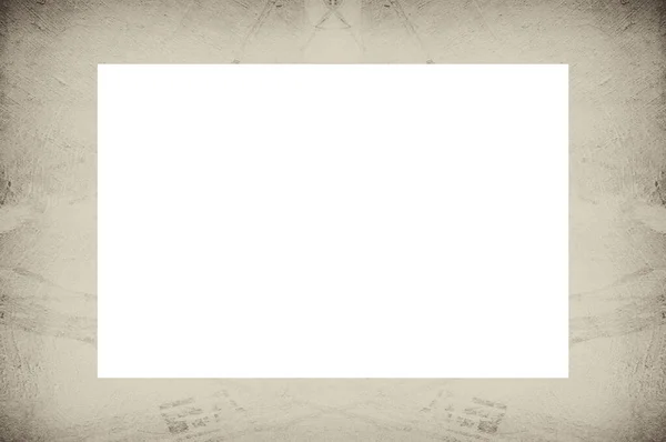 Régi Grunge Texturált Keret Üres Hely Közepén Kép Vagy Szöveg — Stock Fotó