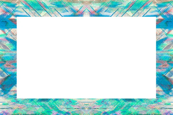 Grunge Frame Empty Space Image Text — Stock Photo, Image