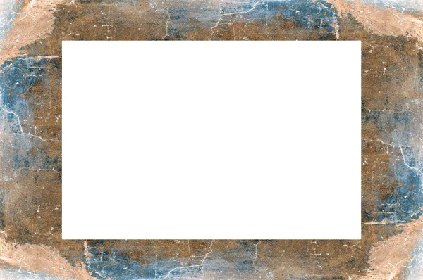 Grunge Frame Empty Space Image Text — Stock Photo, Image