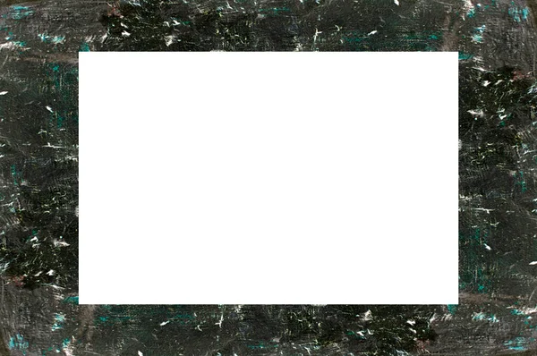 Grunge Frame Empty Space Image Text — Stock Photo, Image