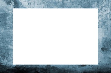 Resim veya metin için ortasında boşluk olan eski grunge desenli çerçeve.  