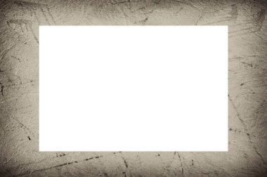 Resim veya metin için ortasında boşluk olan eski grunge desenli çerçeve.  