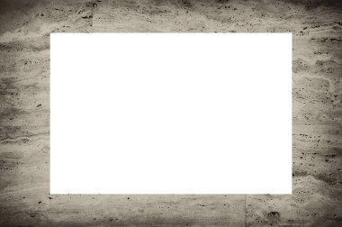 Resim veya metin için ortasında boşluk olan eski grunge desenli çerçeve.  