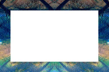 Resim ya da Metin için Boş Alan ile Grunge çerçevesi. 