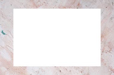 Resim veya metin için ortasında boşluk olan eski grunge desenli çerçeve.  