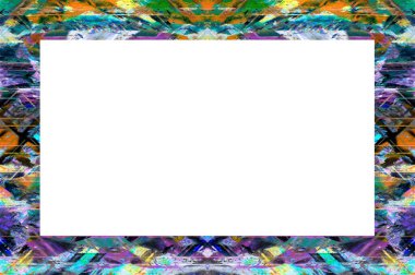 Resim ya da Metin için Boş Alan ile Grunge çerçevesi. 